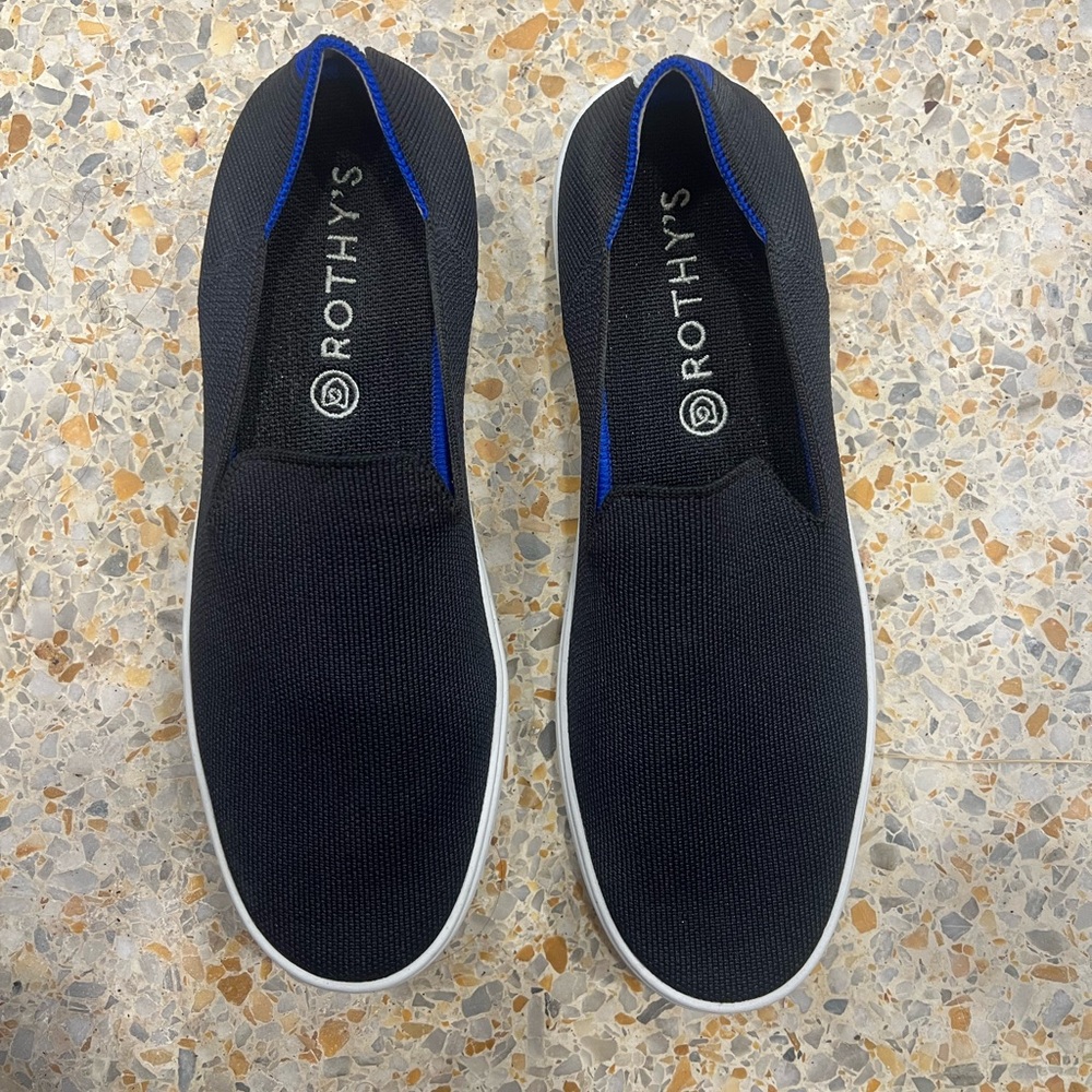 Rothy's women’s Black Slip-On Sneaker